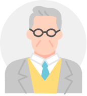 中年男性のアイコン